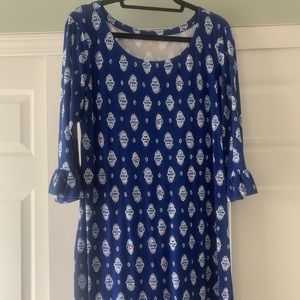 Lily Pulitzer dress with ruffle